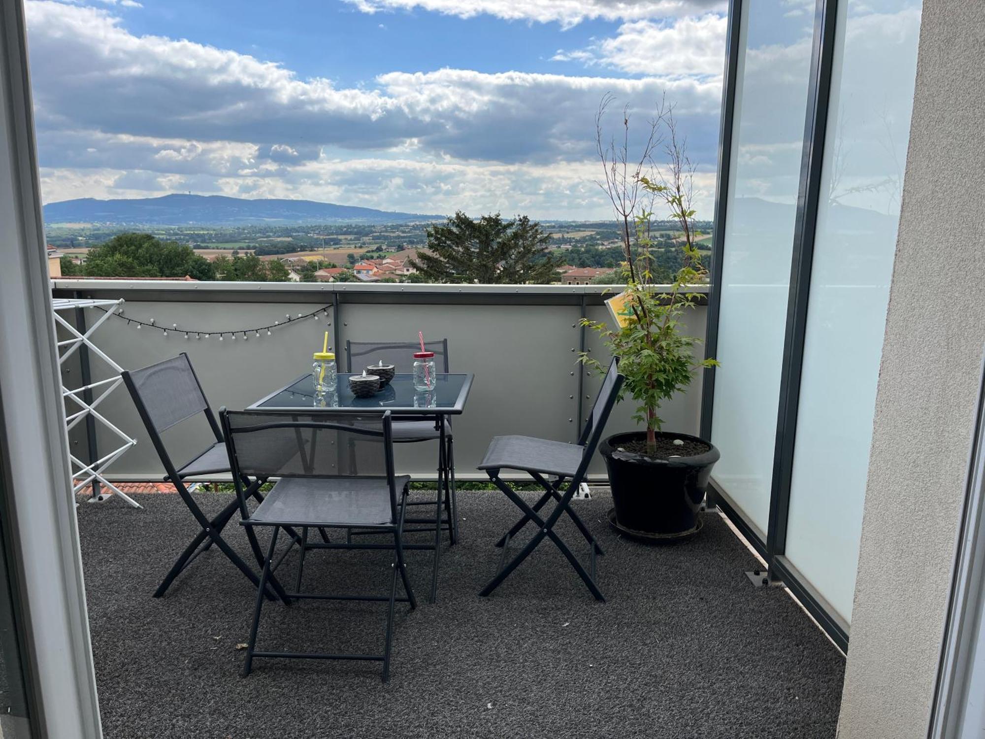 Appart & Fleurinoise Balcon Ascenseur Climatisation Fleurieux-sur-lʼArbresle エクステリア 写真